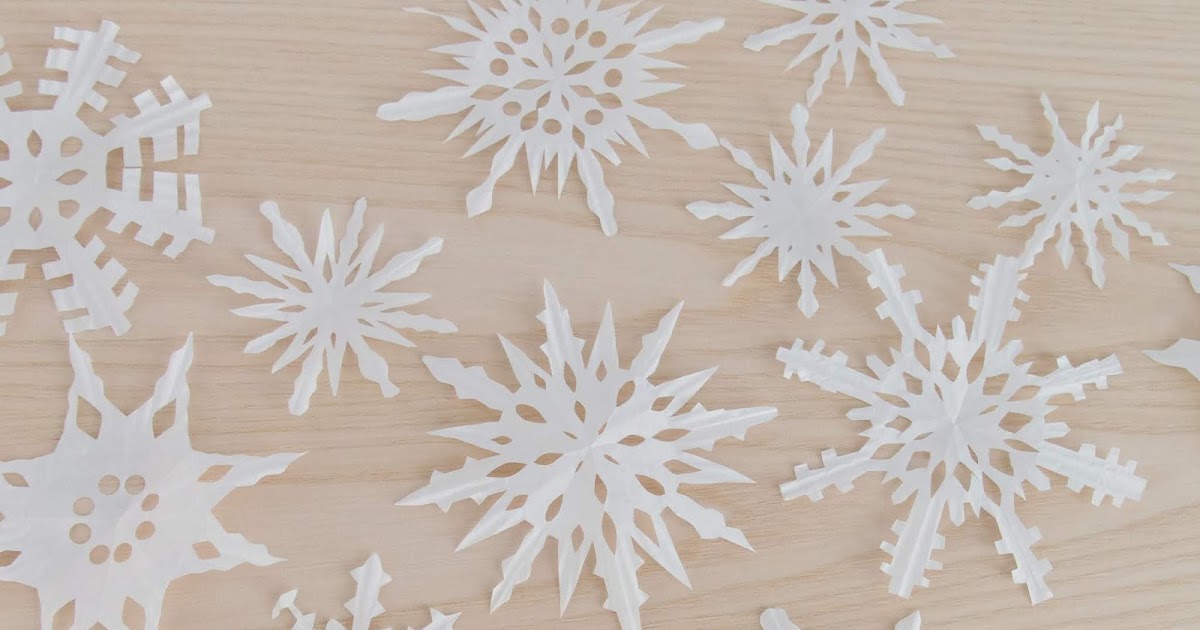 mit Strich & Faden: Schneeflocken DIY {Winter wo bist du?)