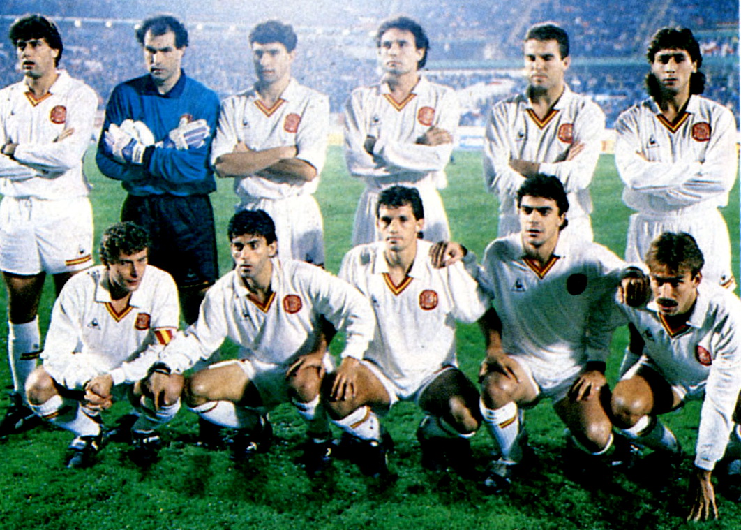 ⚽Selección de ESPAÑA 📆1990 🔚1994