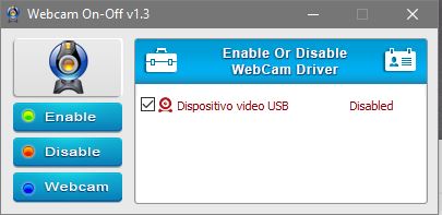 Come disabilitare completamente la Webcam - TantiLink