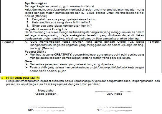 Rpp 1 Halaman Lembar Tema 8 Kelas 5 K13 Revisi 2020 Info Pendidikan Terbaru