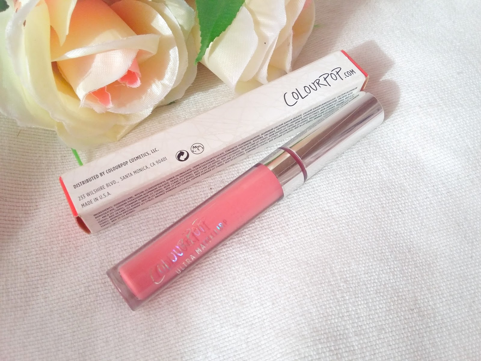 Colourpop Ultra Matte Lipstick in 1st Base - Sweet Confessions