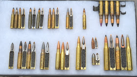 Armor Piercing ammunition, even more so High Velocity Tungsten Core AP Cut In Half