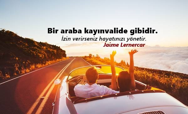 Araba İle İlgili Sözler Araba İle İlgili Sözler