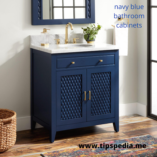 Navy Blue Bathroom Tips Pedia