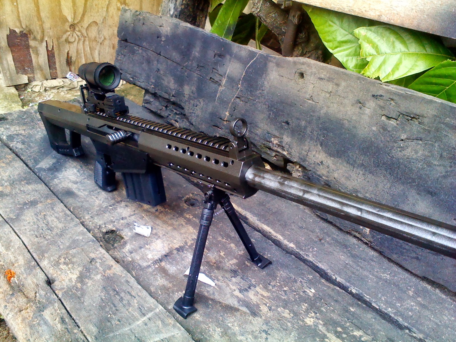 JUAL AIRSOFT GUN SPRING SNIPER hot barret M107 CUSTOOM toko online