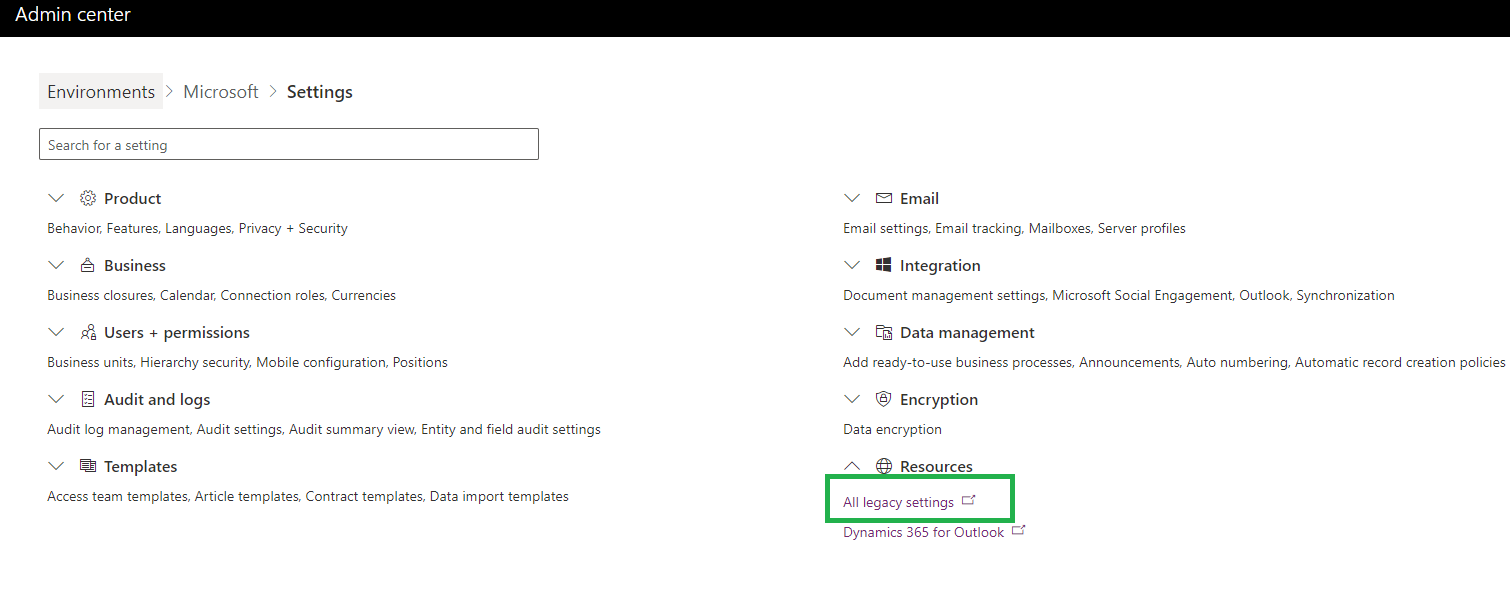 Dynamics 365 Customer Engagement Advanced Settings is Opening Power