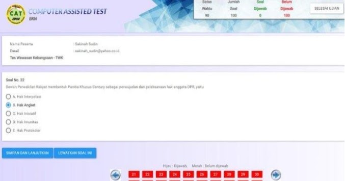 30 Contoh Soal Twk Skd Cpns 2019 Resmi Dari Portal Cat Bkn Lengkap Jawaban Dan Pembahasan