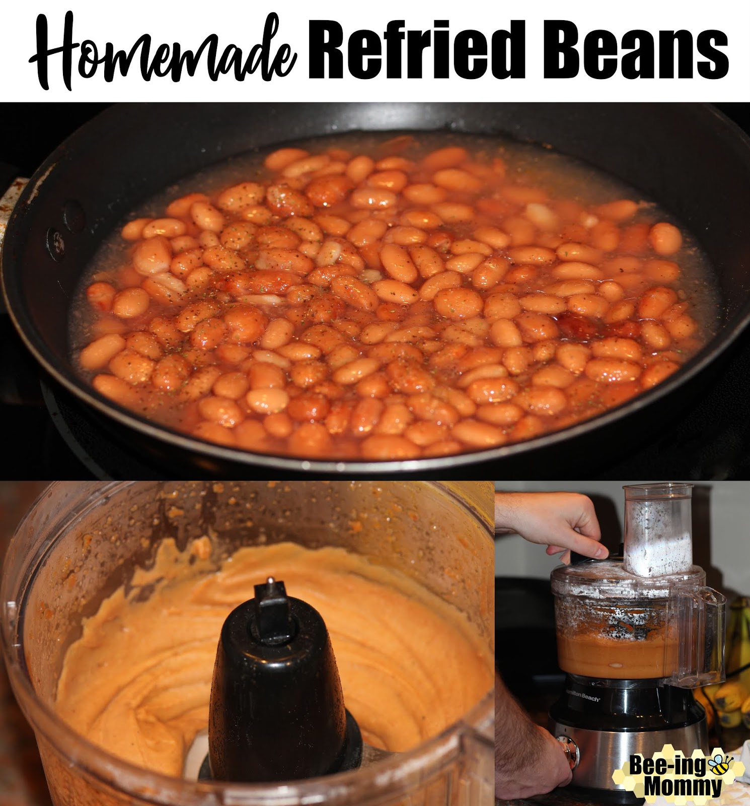 Easy Refried Beans Recipe