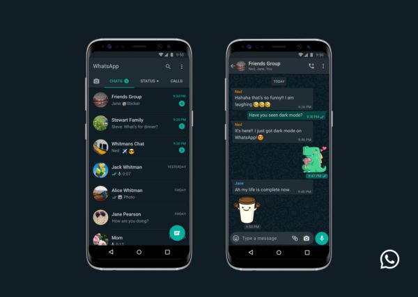 Abilita la modalità oscura su WhatsApp per Android e iPhone
