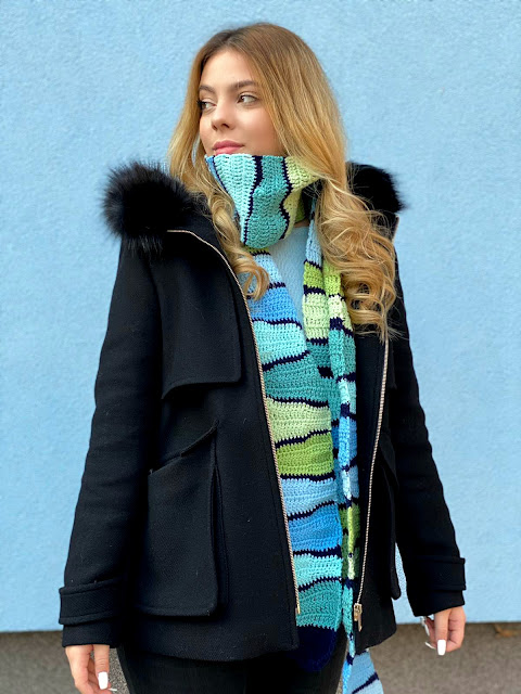 The "Waves" Scarf