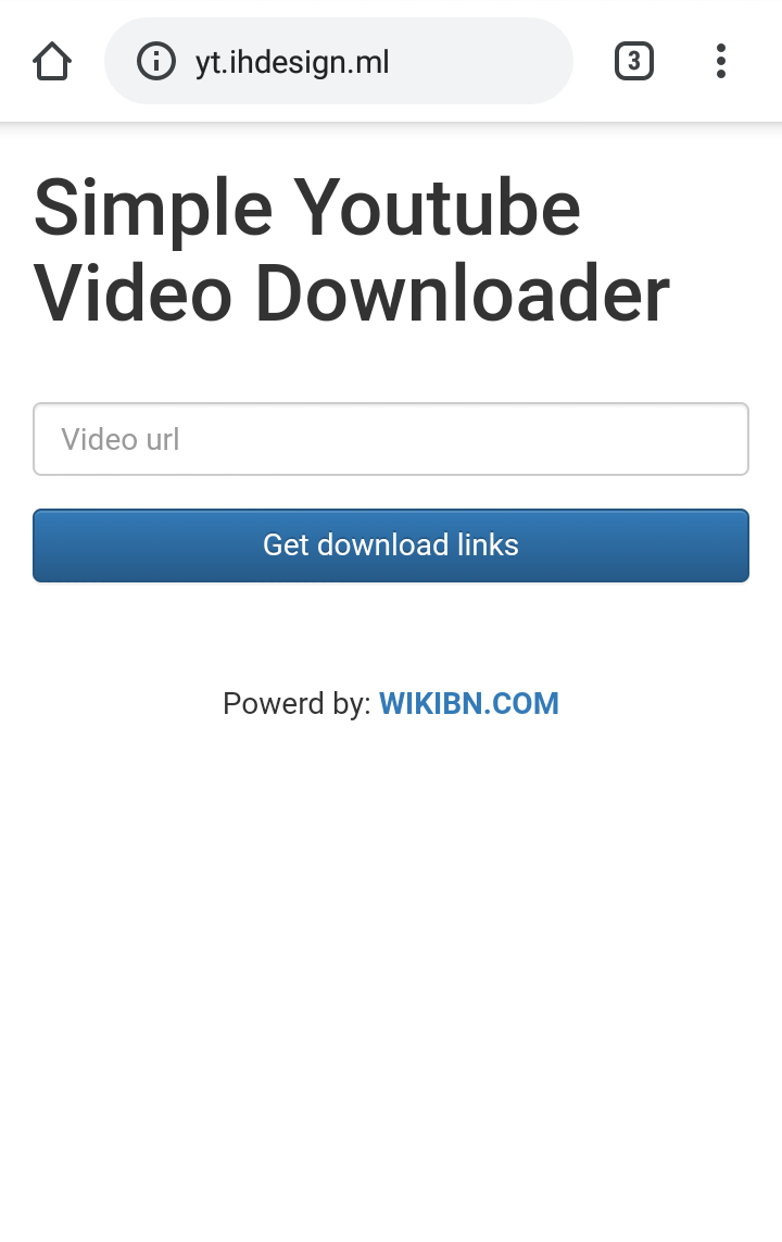 Simple Youtube Video Downloader Php Script Free Download | ইউটিউব ভিডিও ডাউনলোডার পিএইসপি স্ক্রিপ্ট ফ্রি ডাউনলোড