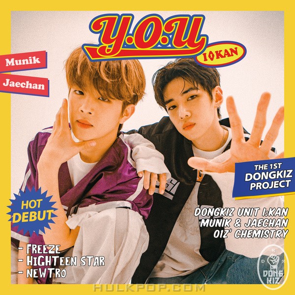 DONGKIZ I:KAN – The 1st DONGKIZ Project – DONGKIZ I:KAN 1st single album ‘Y.O.U’