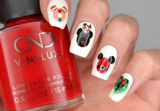 Disney Christmas Nail Art - wide 5