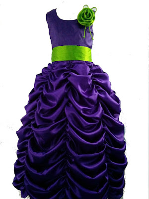 Violaceous Princess Ball Gown