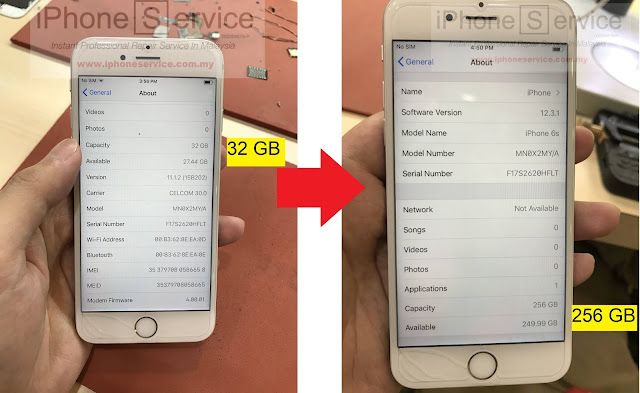 iPhone 6S support 256GB