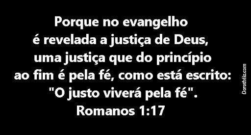 JUSTIÇA DE DEUS