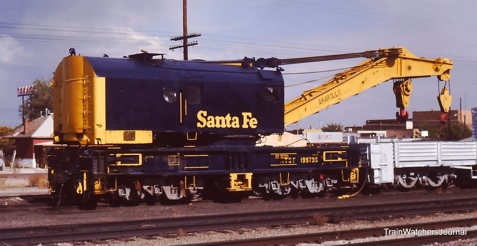 TrainWatchersJournal Rail Crane in Plain Sight