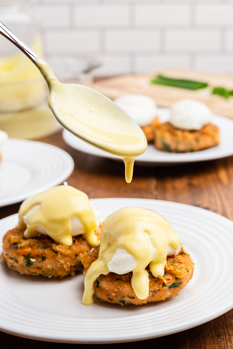 Keto Salmon Eggs Benedict Bobbi's Kozy Kitchen