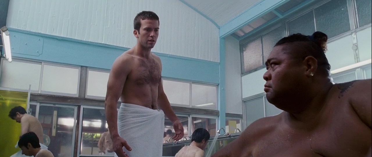 Lucas Black shirtless in The Fast And The Furious: Tokyo Drift.