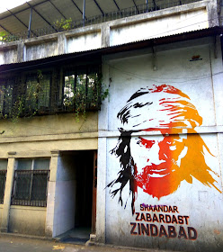 wall art, mural, painting, bandra, mumbai, incredible india, 