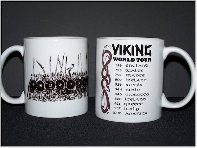 Viking World Tour Coffee Mug;VIKING COFFEE MUG;