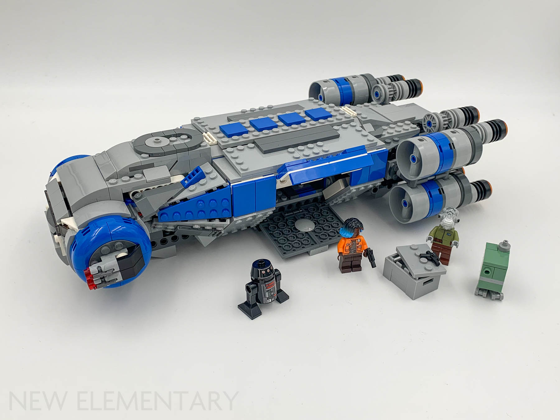 LEGO® Wars™ review & alt build: 75293 Resistance I-TS | New Elementary: LEGO® parts, sets and techniques