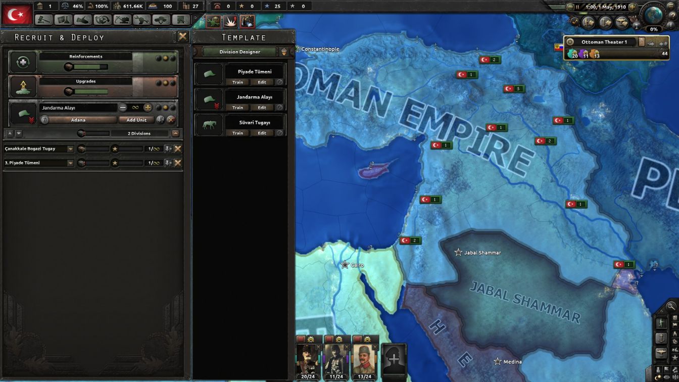 Ottoman HOI4 Setting Up