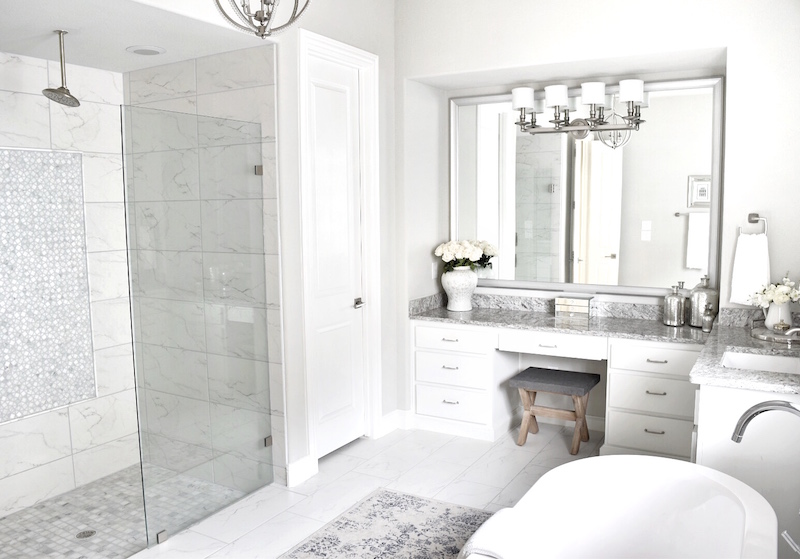 Baño luxury decoración