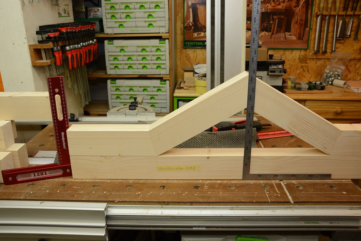 Michas Holzblog: Projektvorstellung: Gartentore mit Torbögen - Teil 13