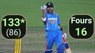 Virat Kohli 133* vs Sri Lanka | 9th ODI Hundred Highlights