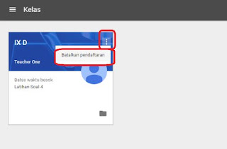 Cara Log Out dari Google Classroom Mudah - Gallery Tekno