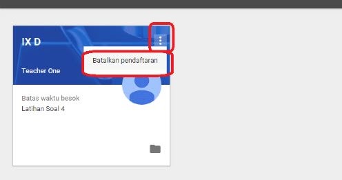 Cara Log Out Dari Google Classroom Mudah Gallery Tekno