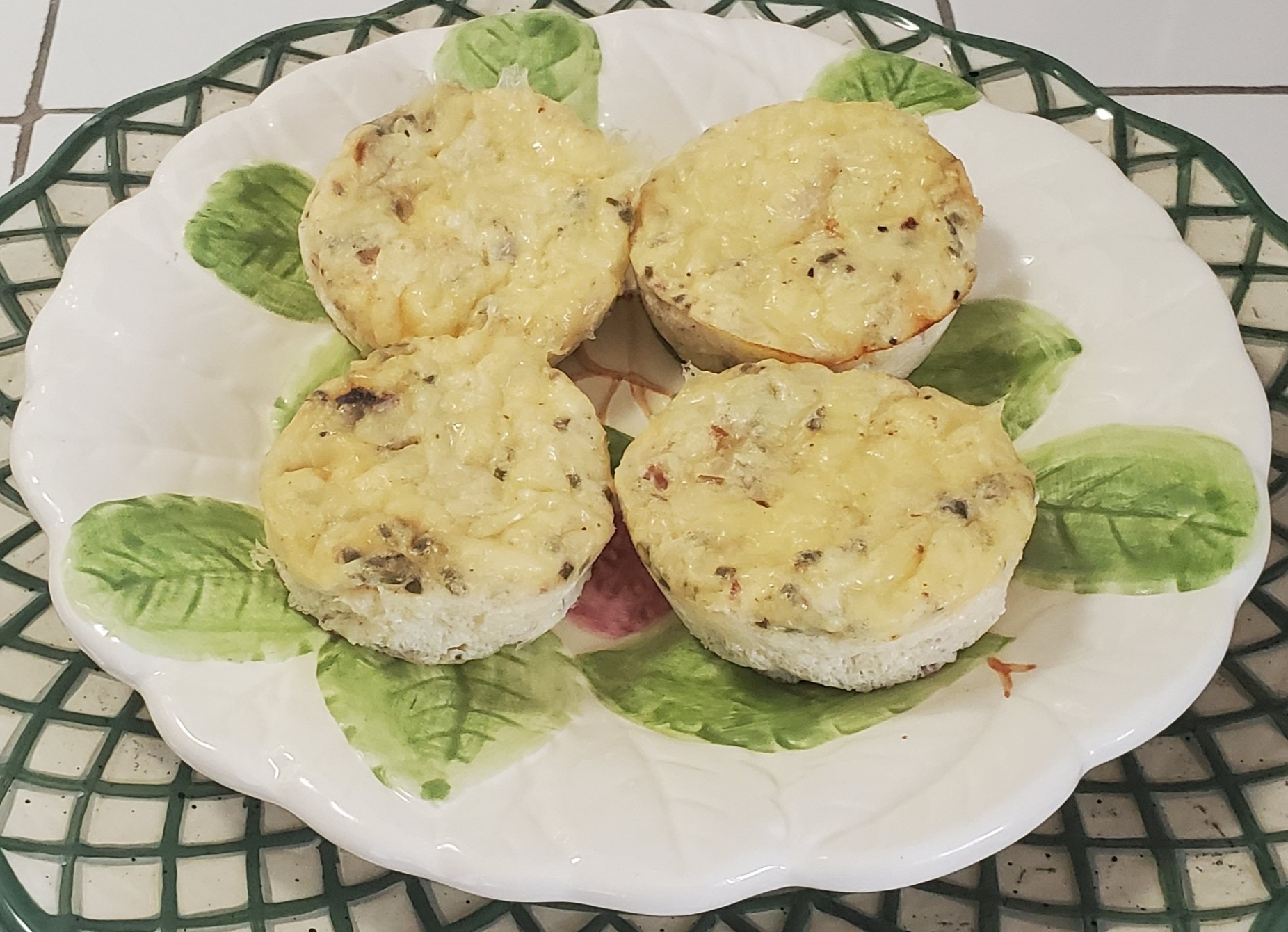 Carrie's Kitchen Creations Low Carb Gruyere & Bacon Sous Vide Egg