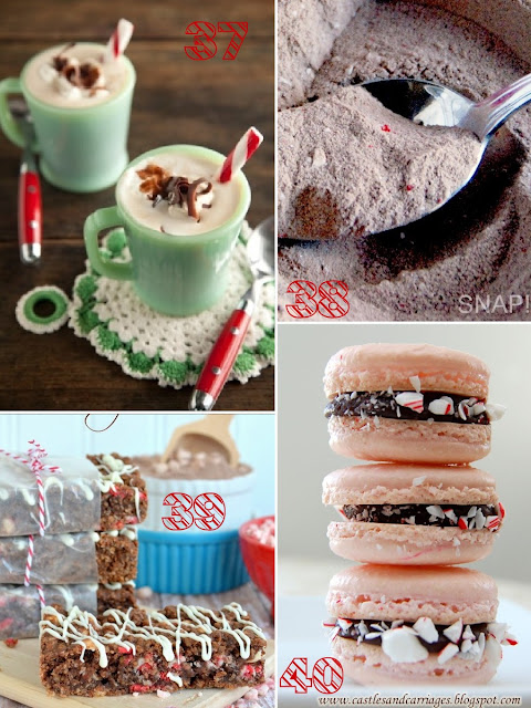 Christmas candy cane and peppermint dessert ideas