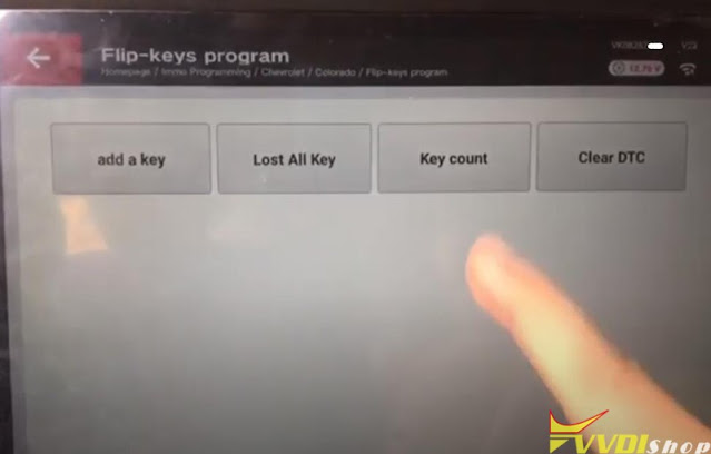 Program Colorado 2017 Key with Xhorse Key Tool Plus 33