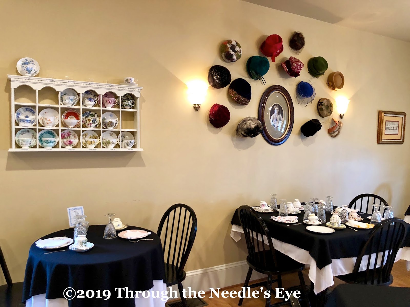 Telling Stories Through the Needle's Eye A Vintage Pinafore, Tea, and Friends