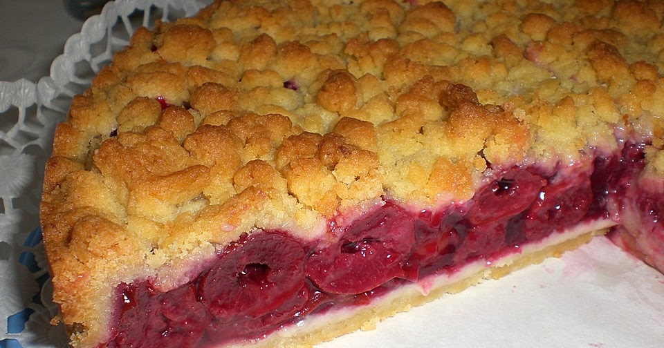 Backen - Kochen &amp; Genießen: Sauerkirsch Streusel Kuchen