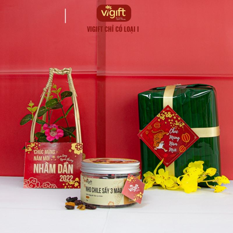 ViGift Nho chile 3 màu 170g.