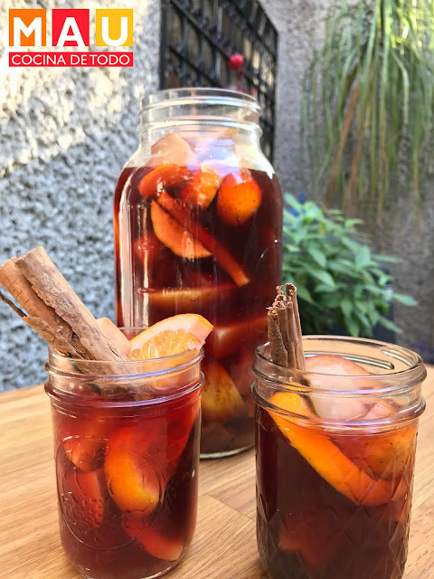 mau cocina de todo ponche de frutas navideño mexicano receta
