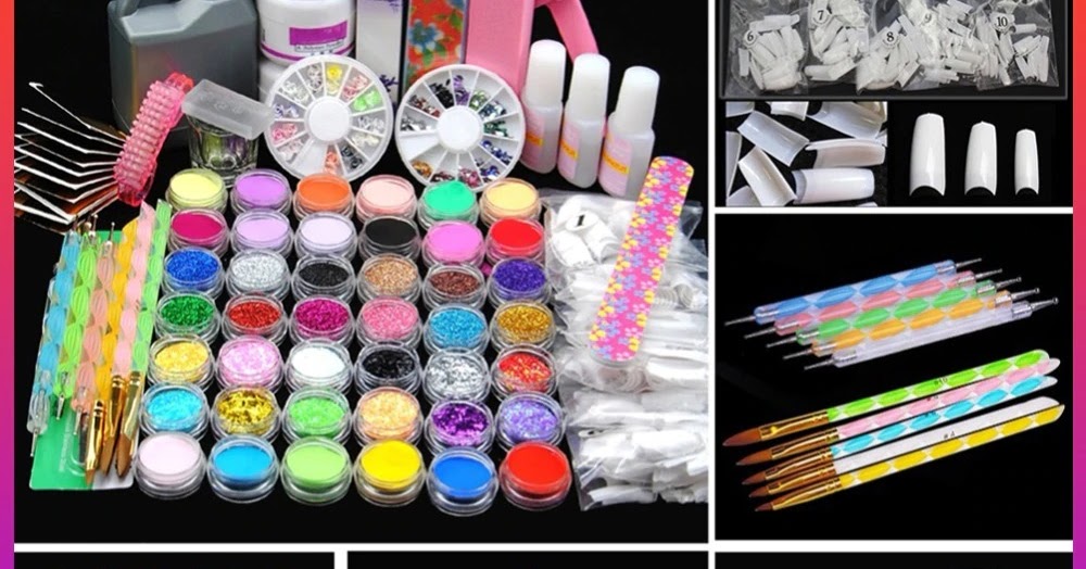 1. Acrylic Nail Art Extension Kit - wide 4