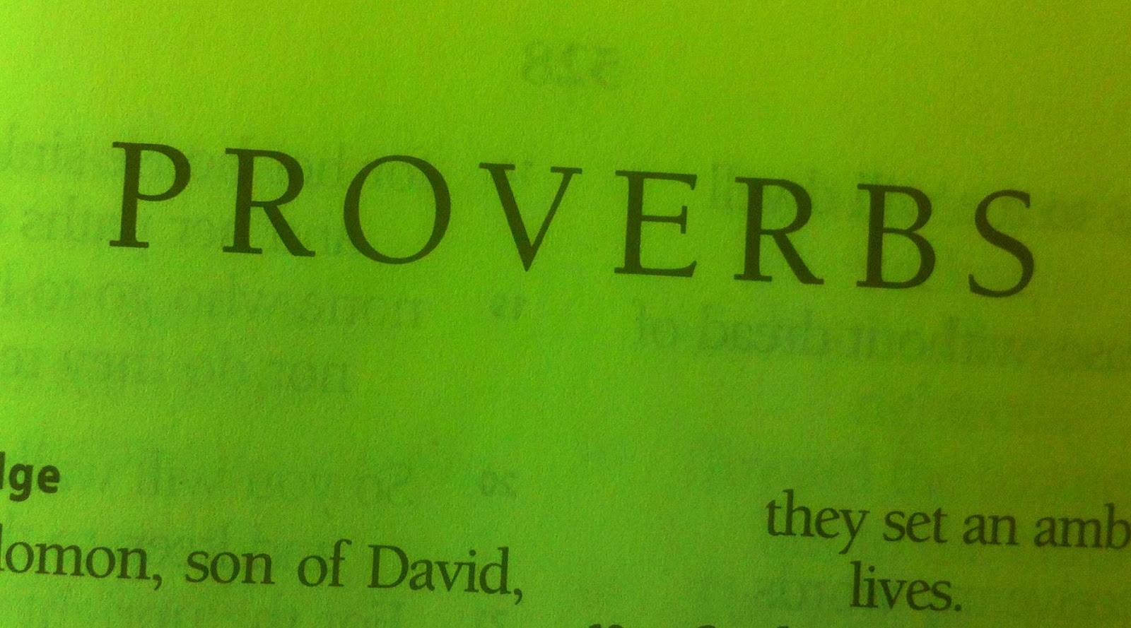 Proverbs Pengertian, Ciriciri, Contoh dan Latihan Soalnya Proverbs Pengertian, Ciriciri, Contoh dan Latihan Soalnya