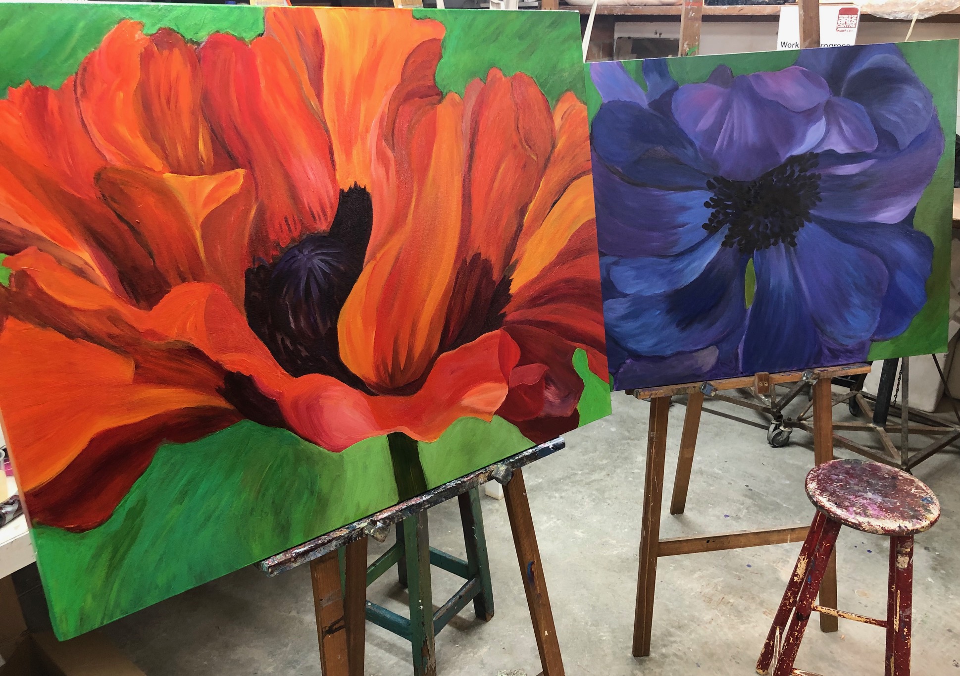 HOW TO PAINT BLOOMS! BIG BLOOMS IS COMING TO YOUR HOME IN OCTOBER!