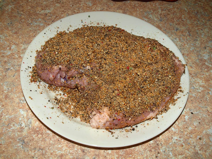 Pellet Smoker Cooking Made some Hub's Quick and Easy Pastrami