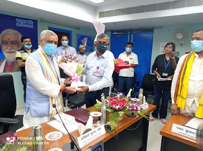 Minister Inspects: मंत्री ने एनटीपीसी कहलगांव फ्लाई ऐश डाइक का किया निरीक्षण, Minister inspects NTPC Kahalgaon fly ash dyke, AnjNewsMedia