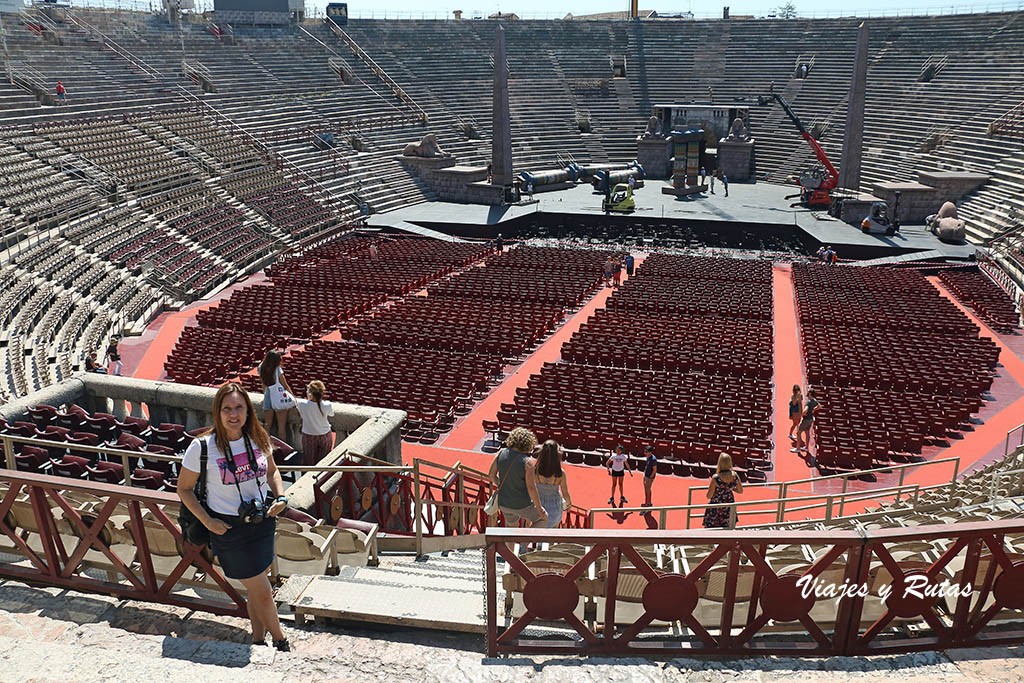 La Arena de Verona, interior