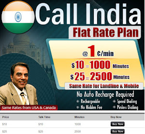 Call India Flate Rate Plan
