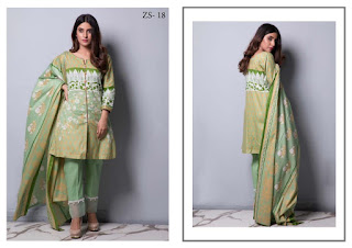 Original Pakistani Suits wholesale | ZS textile Rangreza lawn vol 4