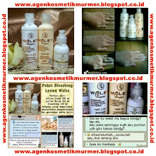 Handbody Walet Plus Bleaching murah asli original