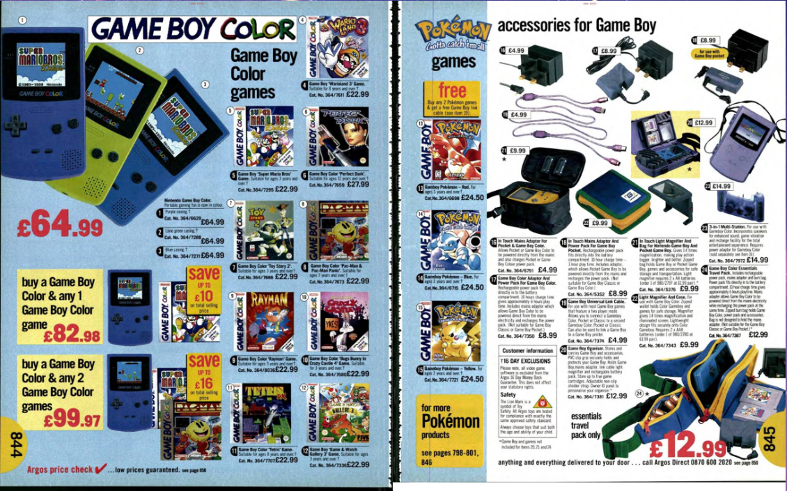 🕹️🎮 The Argos Catalogue & Video Games in the 1970s, 80s & 90s A Trip