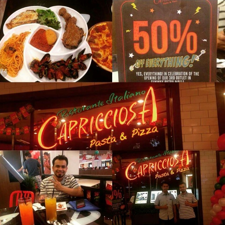 Review Capricciosa Pasta & Pizza (Ristorante D'Italiano) UntOngLAAA.